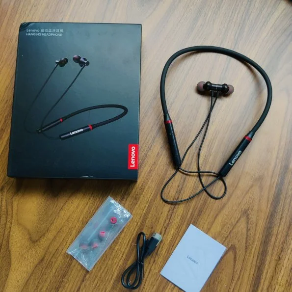 Lenovo HE05X Wireless Bluetooth Neckband Earphone